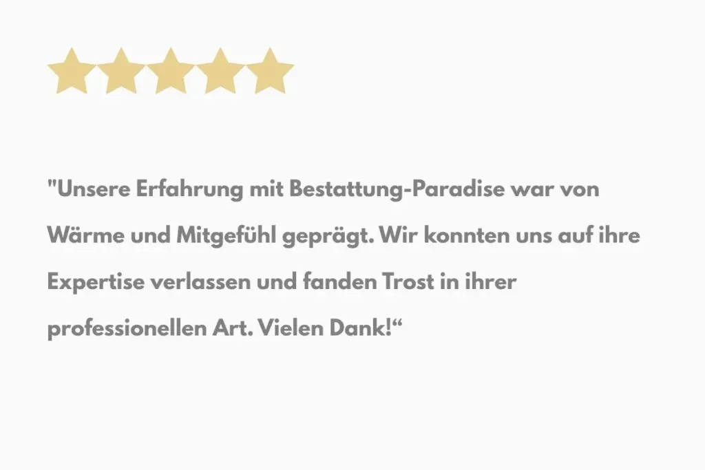 Bestattung Haan Bewertung 3